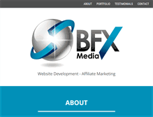 Tablet Screenshot of bfxmedia.com